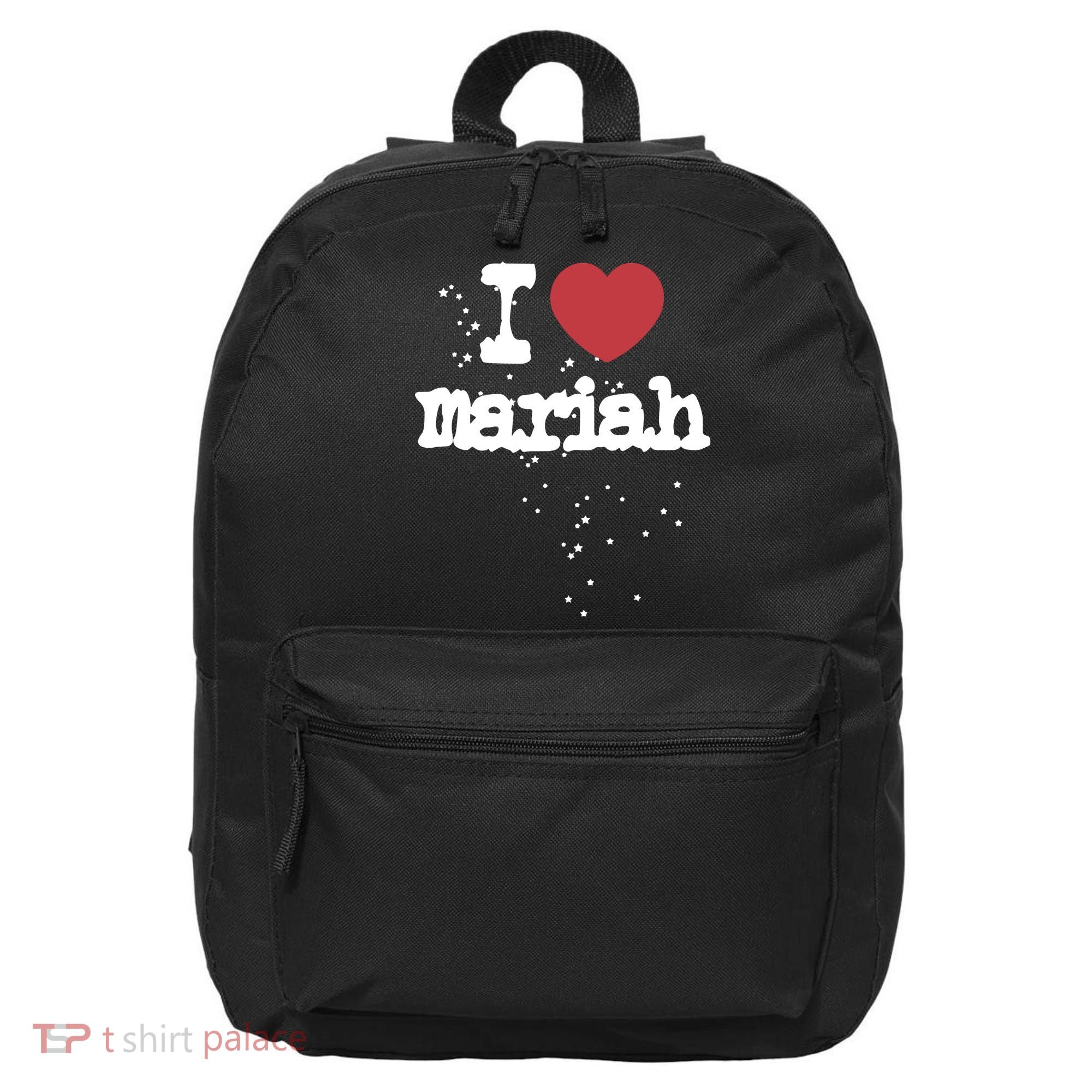 I Love M.A.R.I.A.H 16 in Basic Backpack