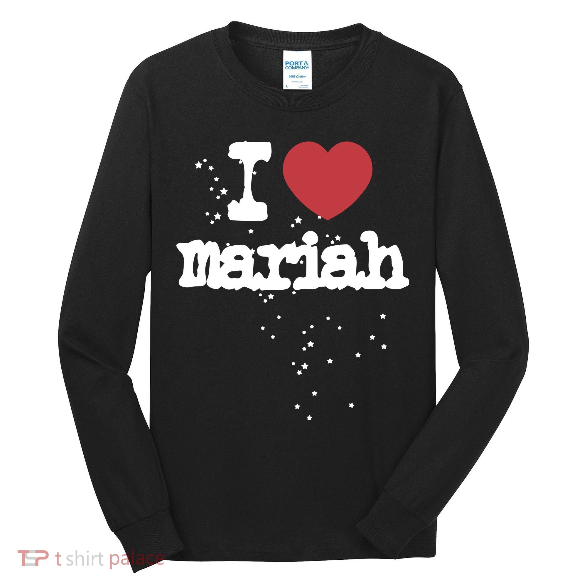I Love M.A.R.I.A.H Tall Long Sleeve Shirt