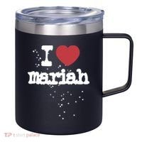 I Love M.A.R.I.A.H 12oz Stainless Steel Coffee Mug thumb 0