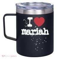 I Love M.A.R.I.A.H 12oz Stainless Steel Coffee Mug thumb 2