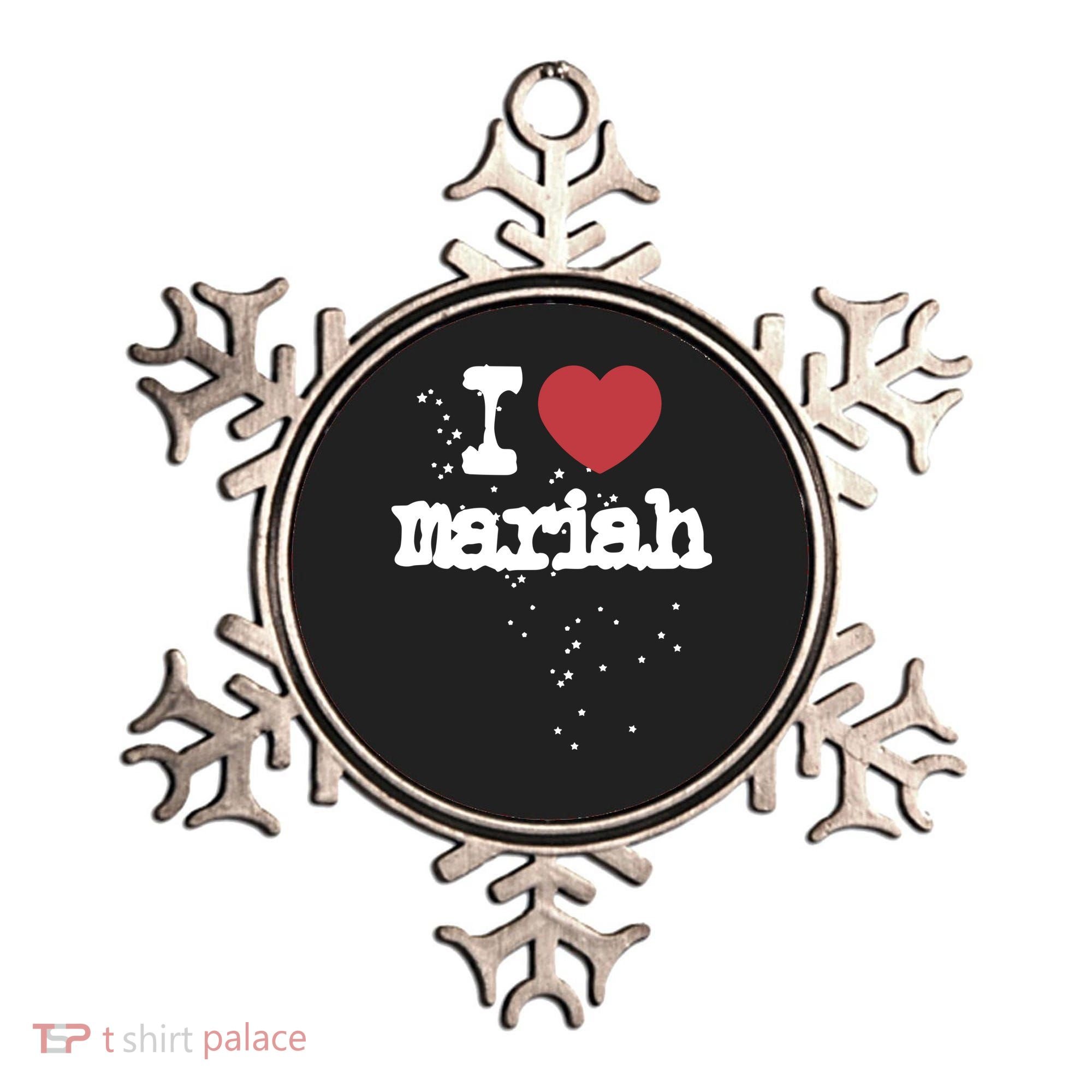 I Love M.A.R.I.A.H Ornament