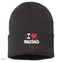 I Love M.A.R.I.A.H Sustainable Knit Beanie thumb 0