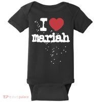 I Love M.A.R.I.A.H Baby Bodysuit thumb 0