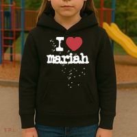 I Love M.A.R.I.A.H Kids Hoodie thumb 3
