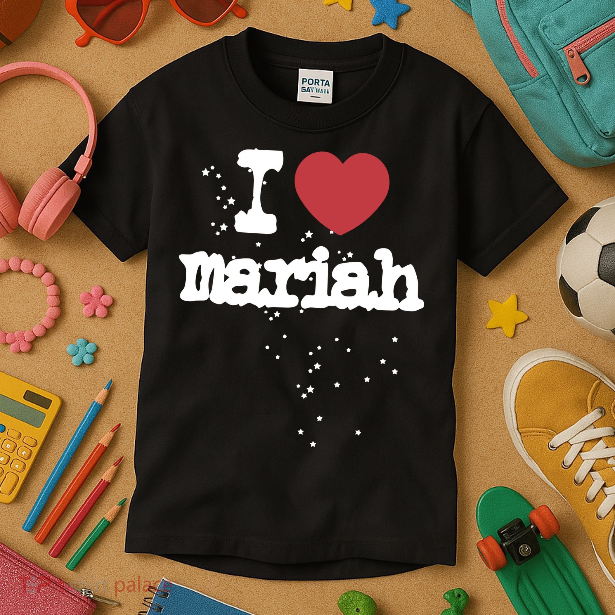 I Love M.A.R.I.A.H Kids T-Shirt