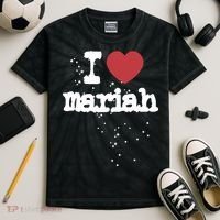 I Love M.A.R.I.A.H Kids Tie-Dye T-Shirt thumb 2