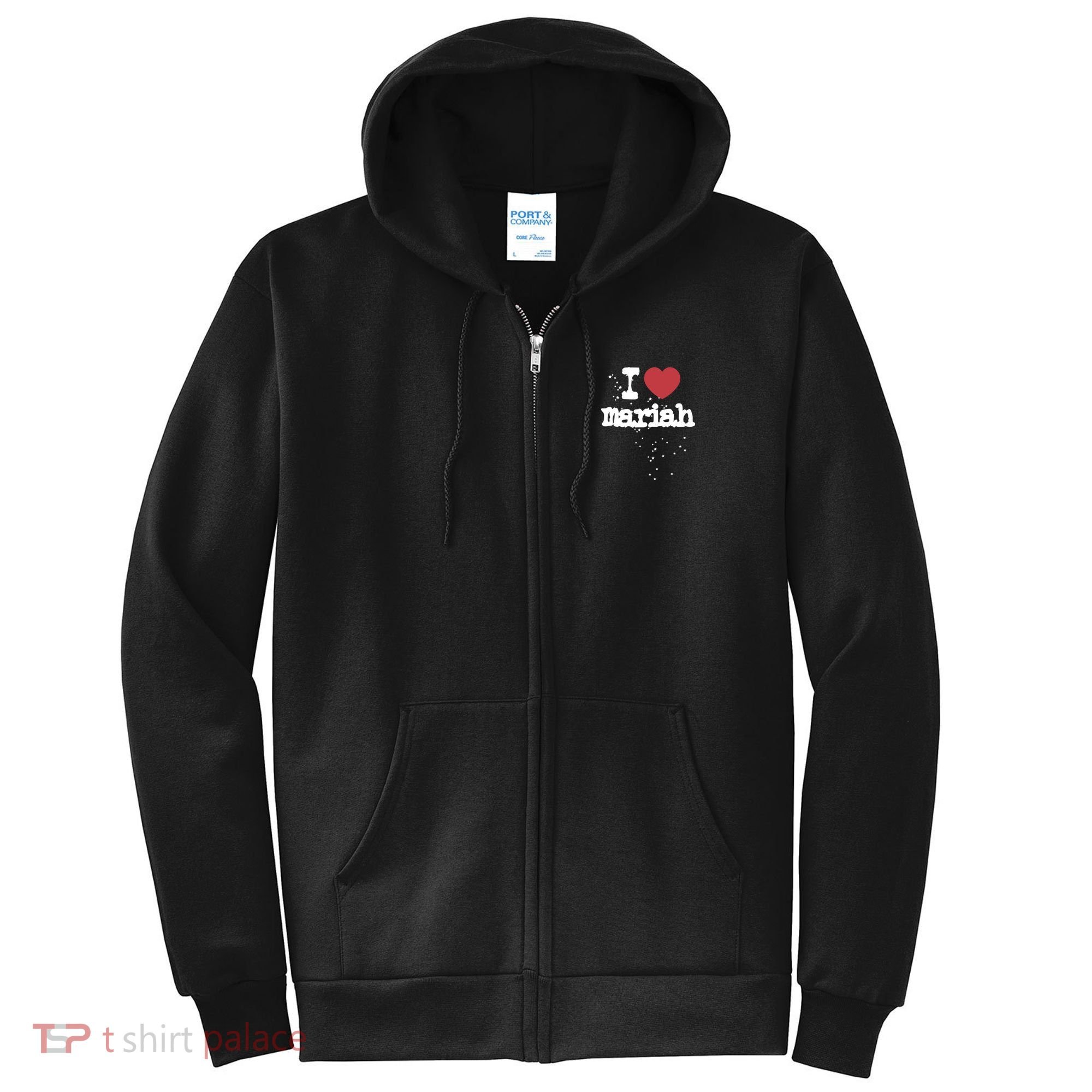 I Love M.A.R.I.A.H Full Zip Hoodie