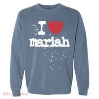 I Love M.A.R.I.A.H Garment-Dyed Sweatshirt thumb 0