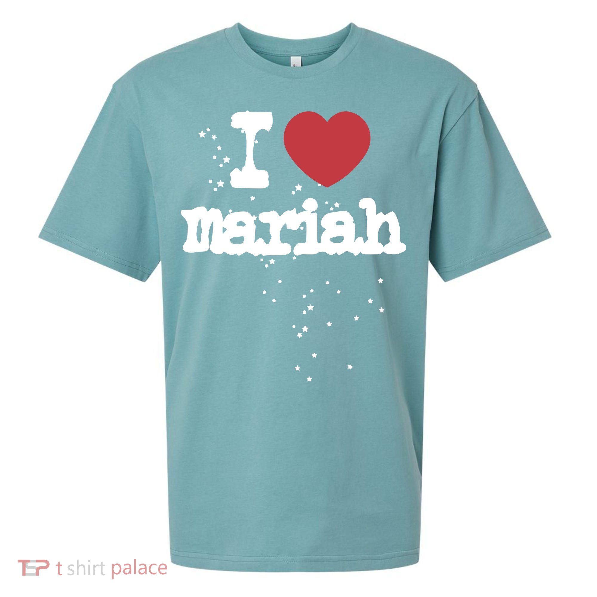 I Love M.A.R.I.A.H Sueded Cloud Jersey T-Shirt