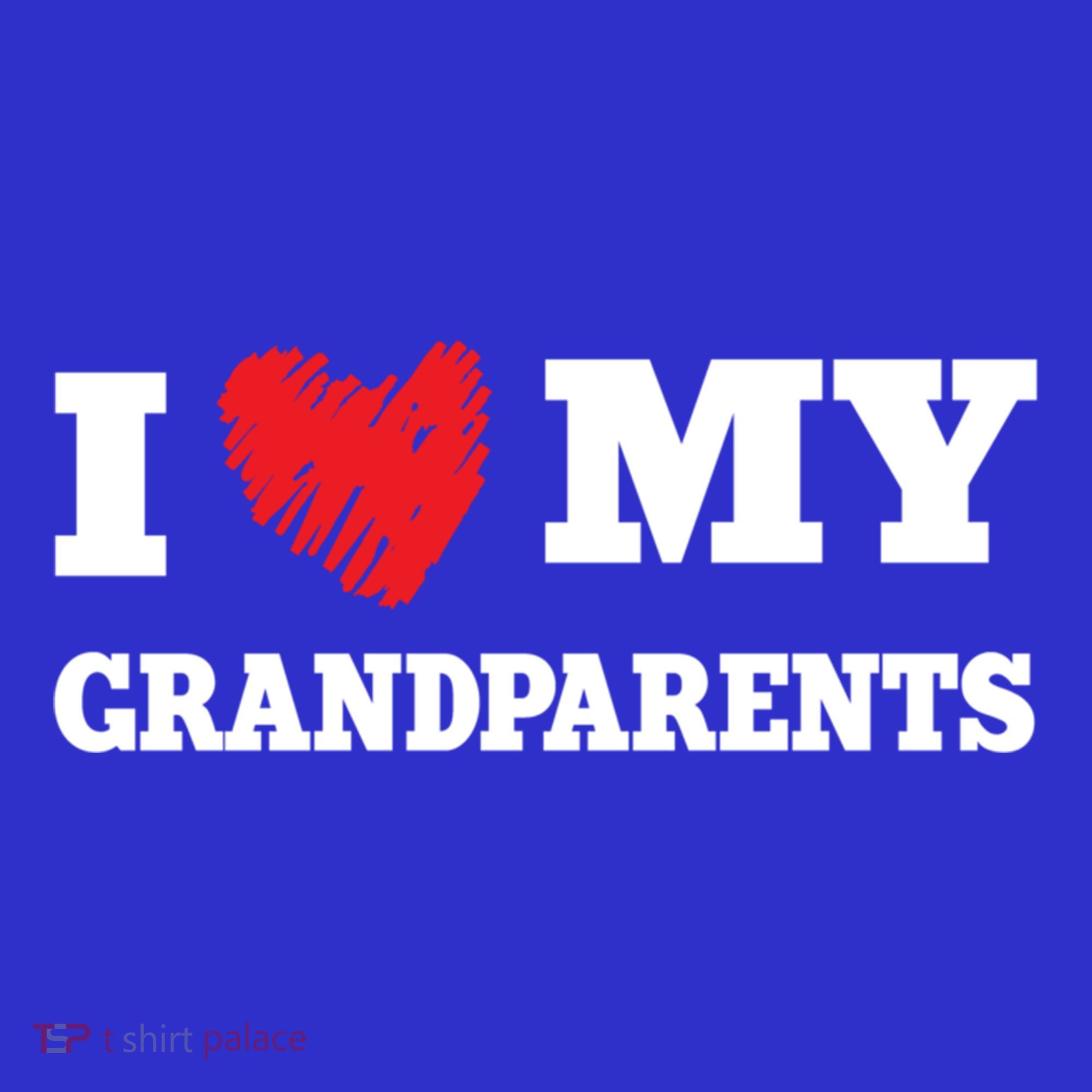 I Love My Grandparents Favorite Family Member Valentines Gift Women's Tank Top