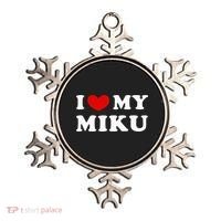 I Love My Miku Ornament thumb 0