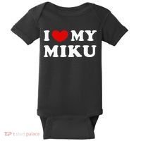 I Love My Miku Baby Bodysuit thumb 0