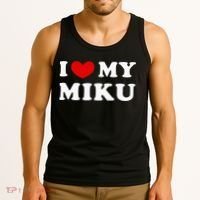 I Love My Miku Tank Top thumb 3