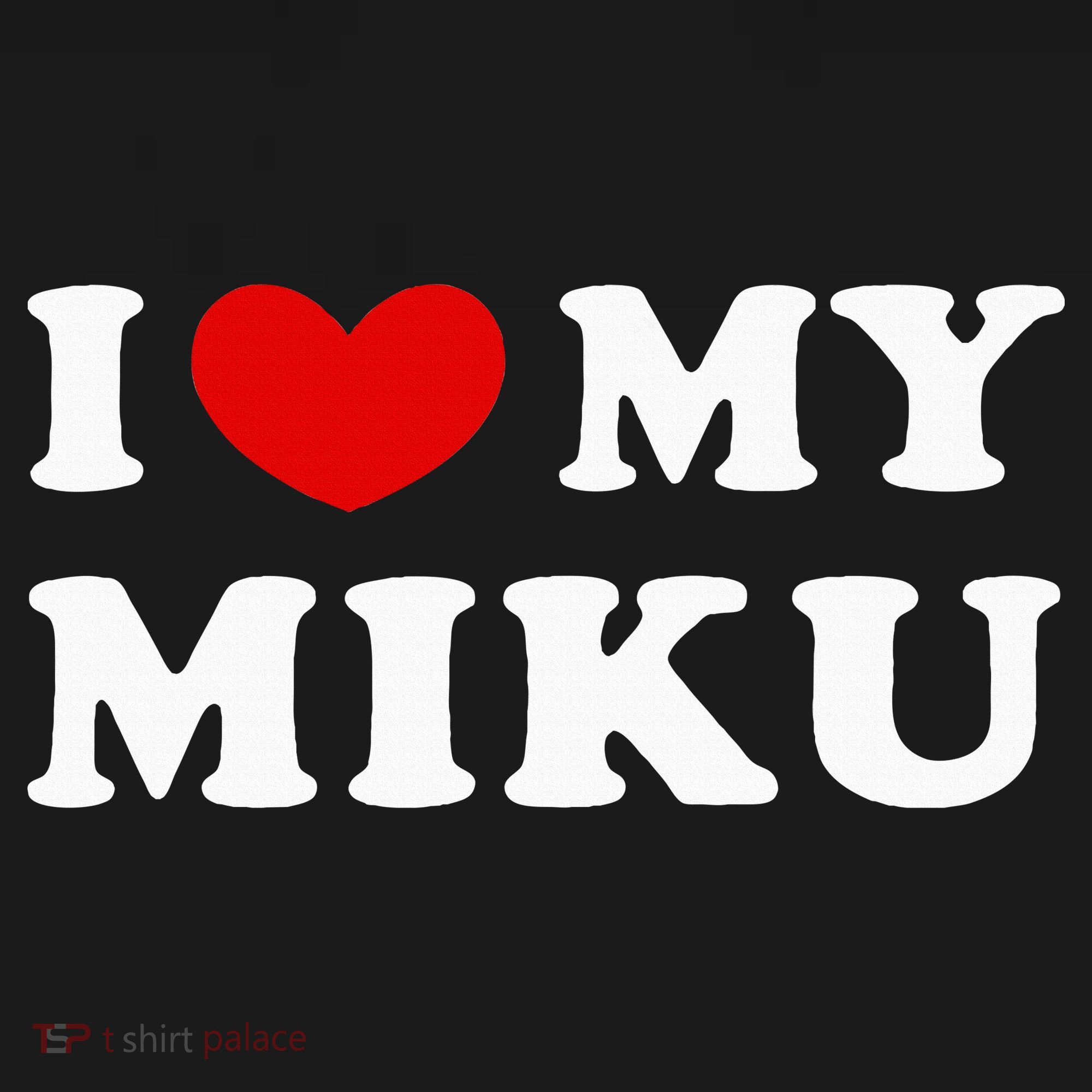 I Love My Miku Tank Top
