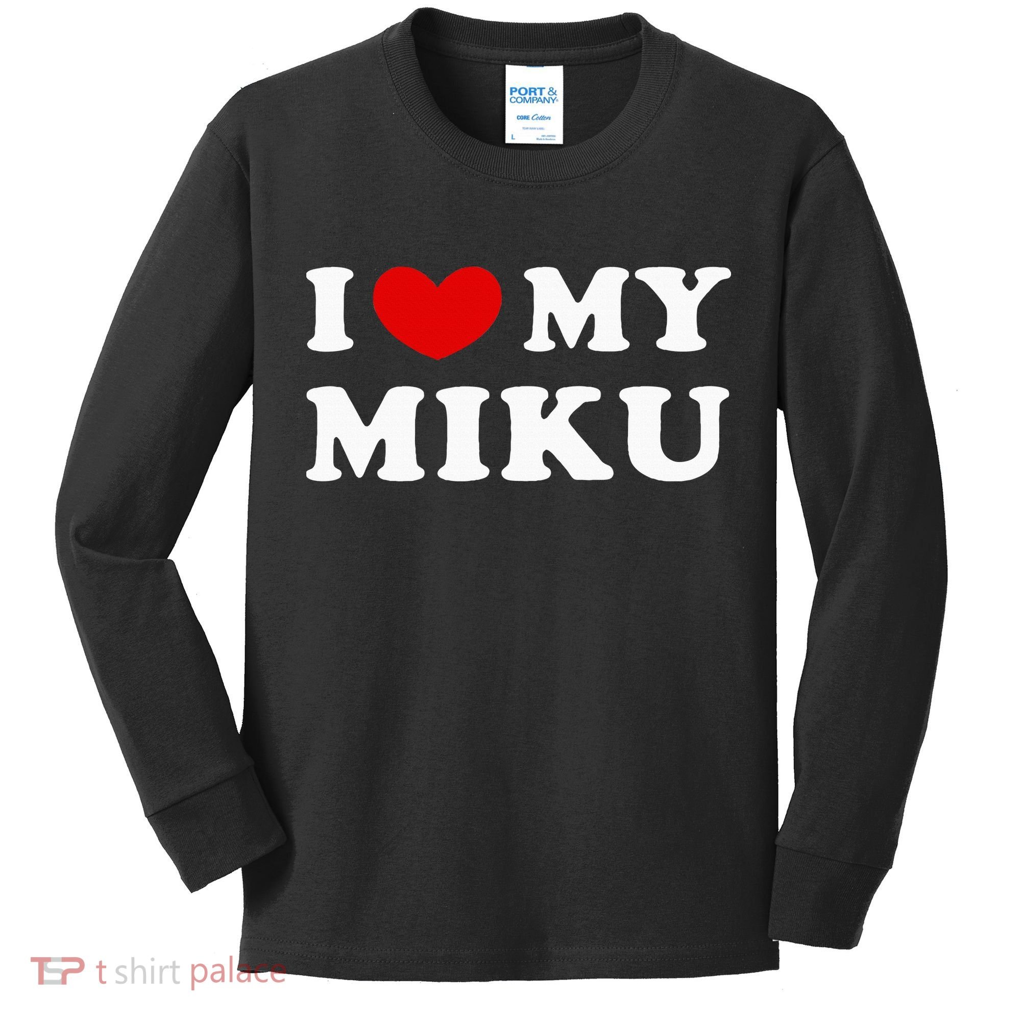 I Love My Miku Kids Long Sleeve Shirt