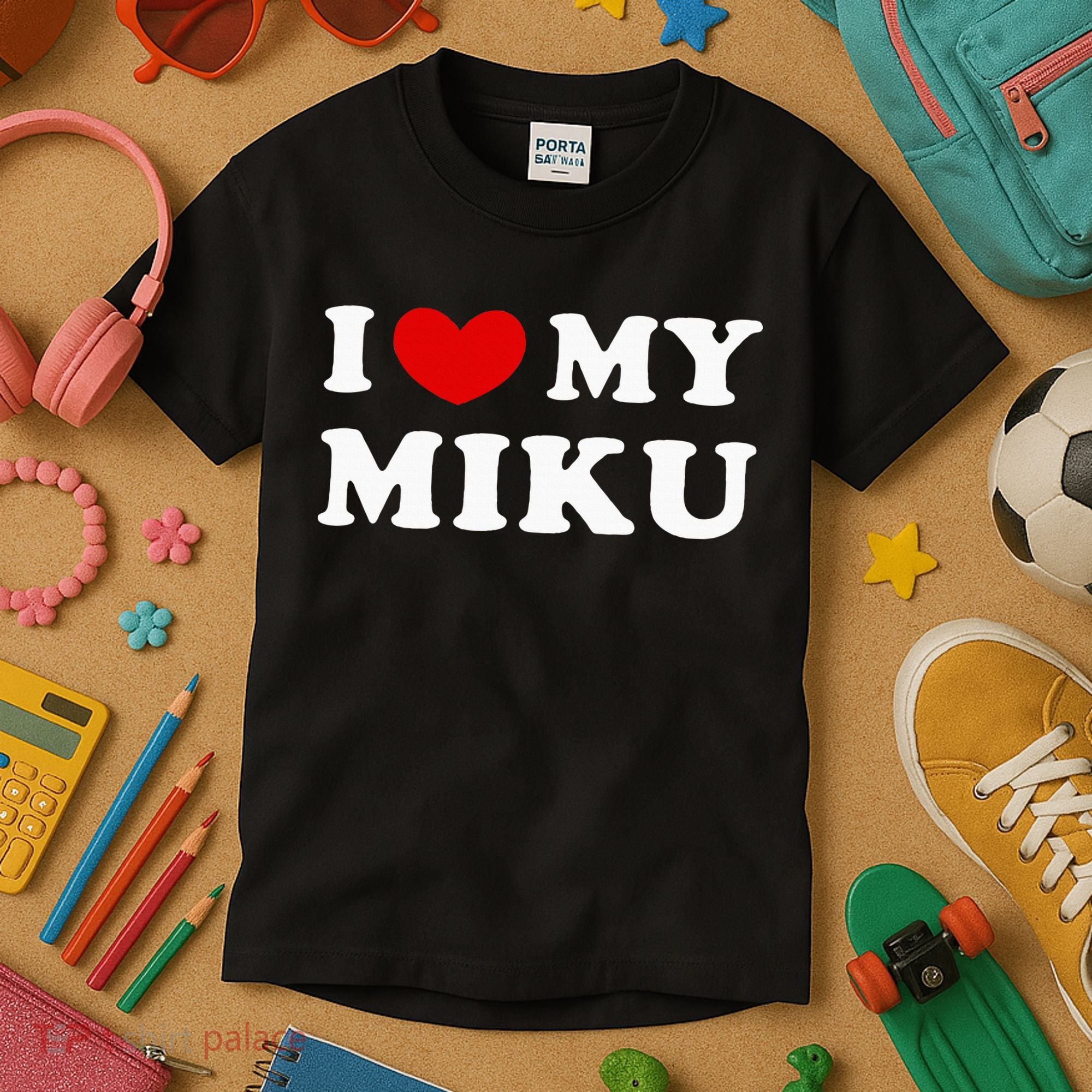 I Love My Miku Kids T-Shirt