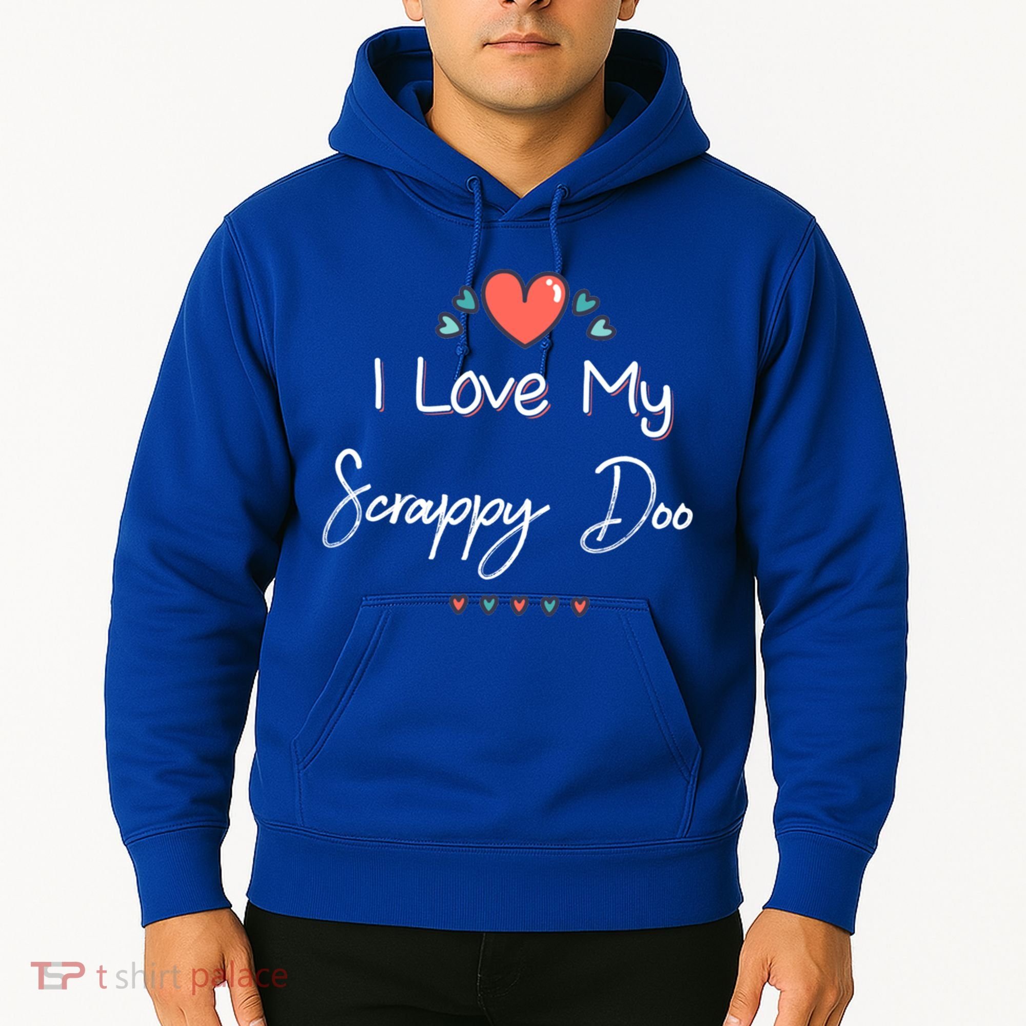 I Love My Scrappy Doo Cute Mothers Day Gift Hoodie
