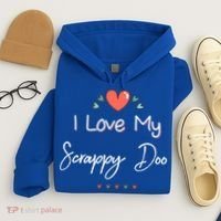 I Love My Scrappy Doo Cute Mothers Day Gift Hoodie thumb 4
