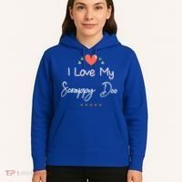 I Love My Scrappy Doo Cute Mothers Day Gift Hoodie thumb 5