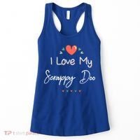 I Love My Scrappy Doo Cute Mothers Day Gift Women's Tank Top thumb 0