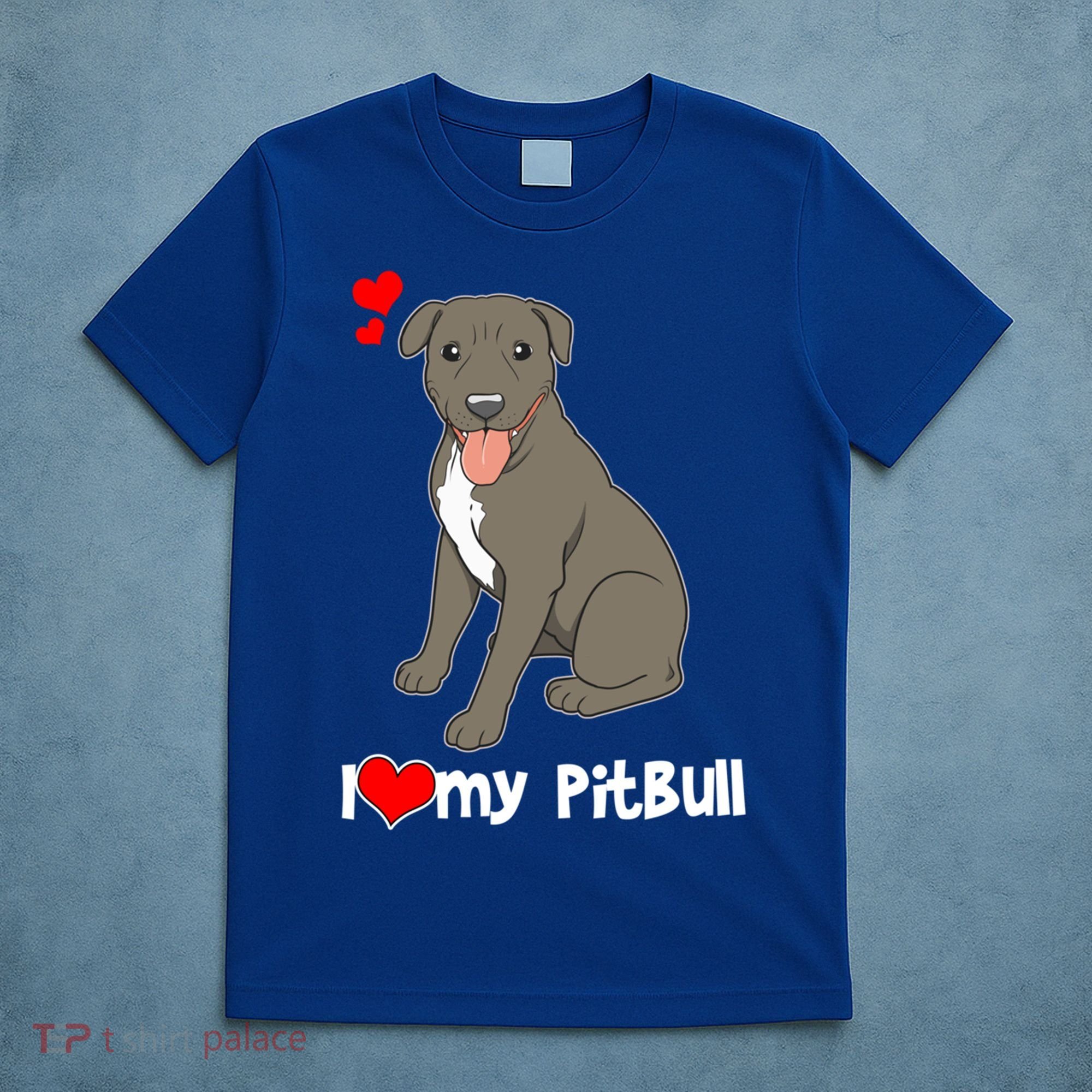 I Love My Pitbull Gift Pit Bull Terrier Gift T-Shirt