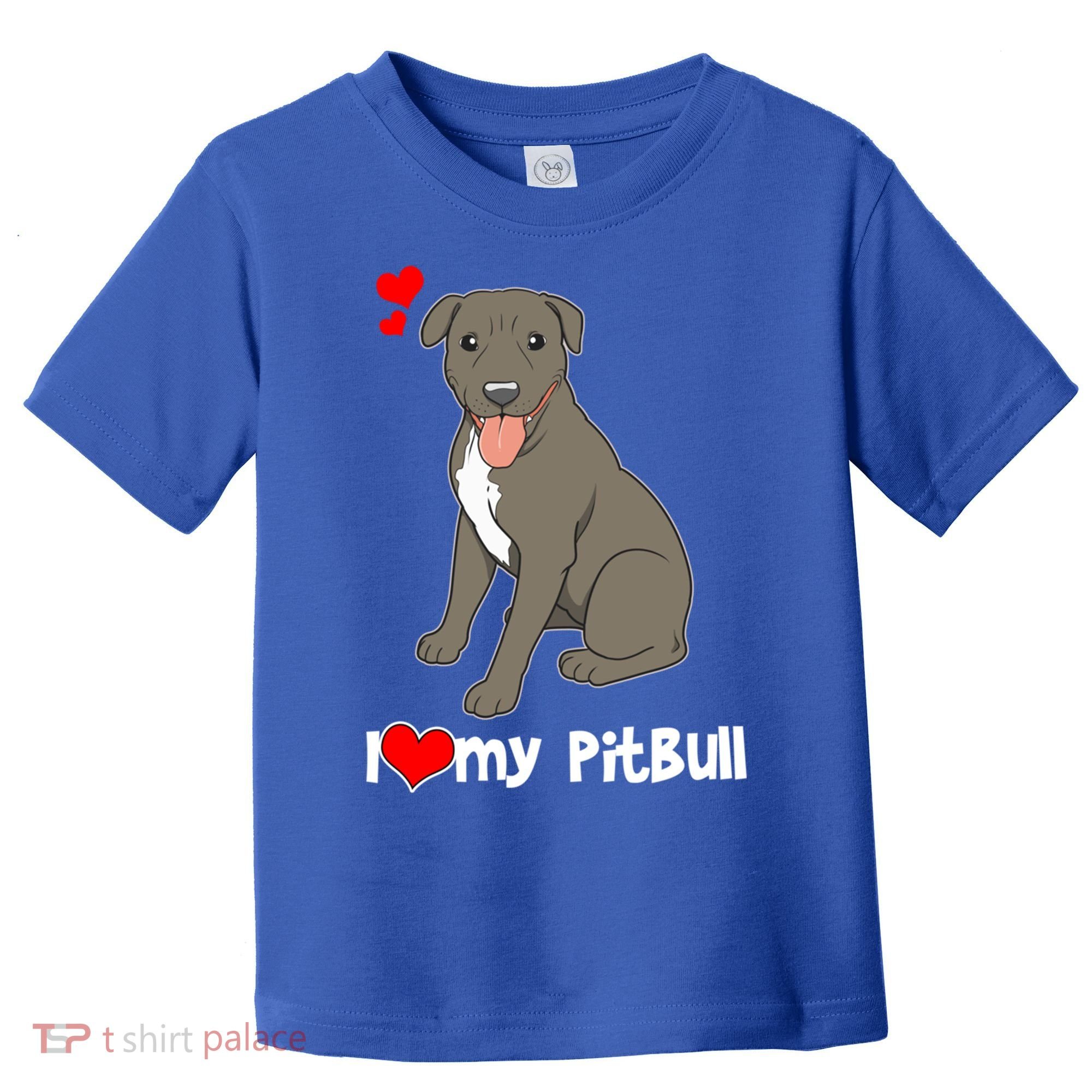 I Love My Pitbull Gift Pit Bull Terrier Gift Toddler T-Shirt