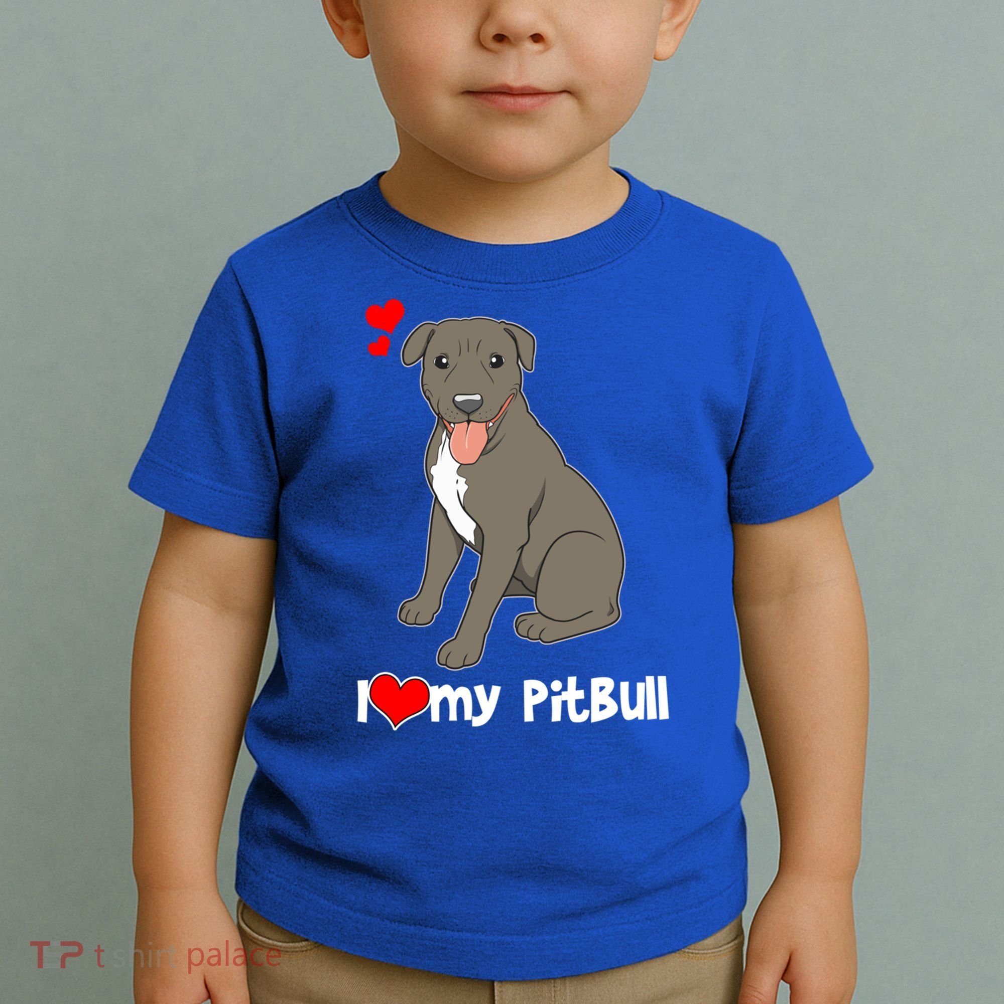 I Love My Pitbull Gift Pit Bull Terrier Gift Toddler T-Shirt