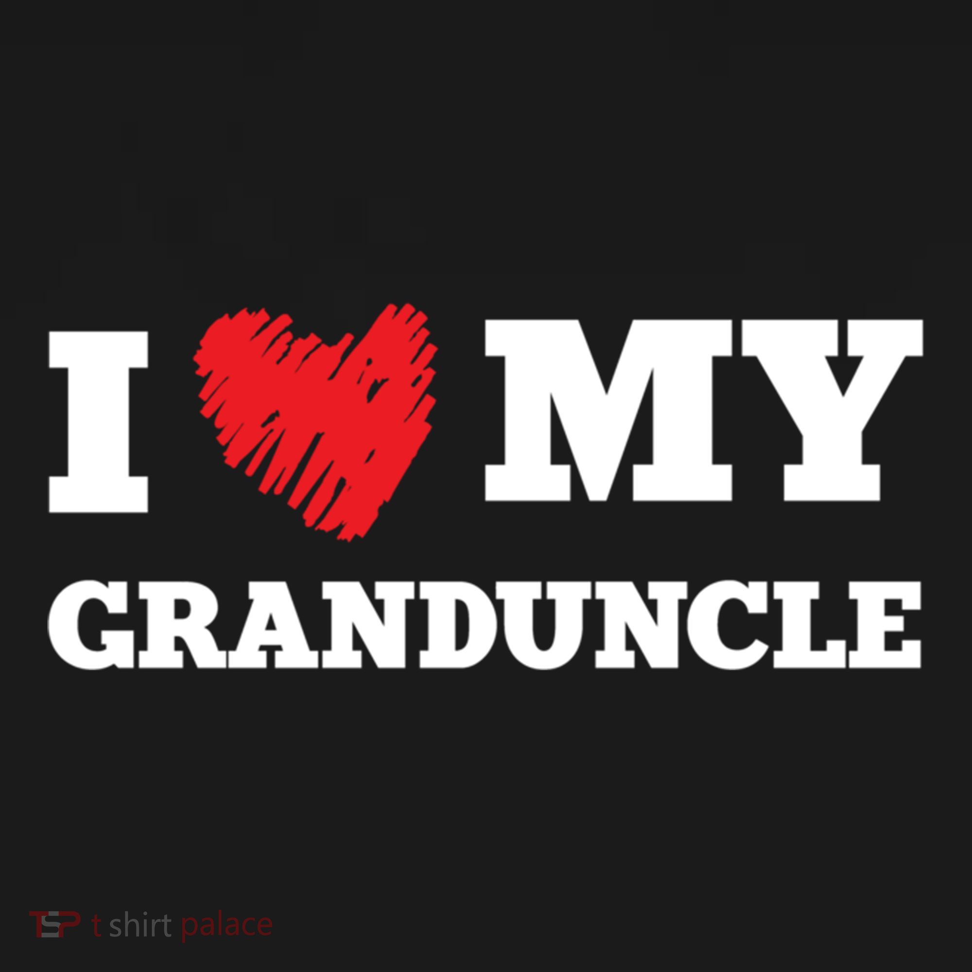 I Love My Granduncle Favorite Family Member Valentines Cute Gift Women's Hoodie