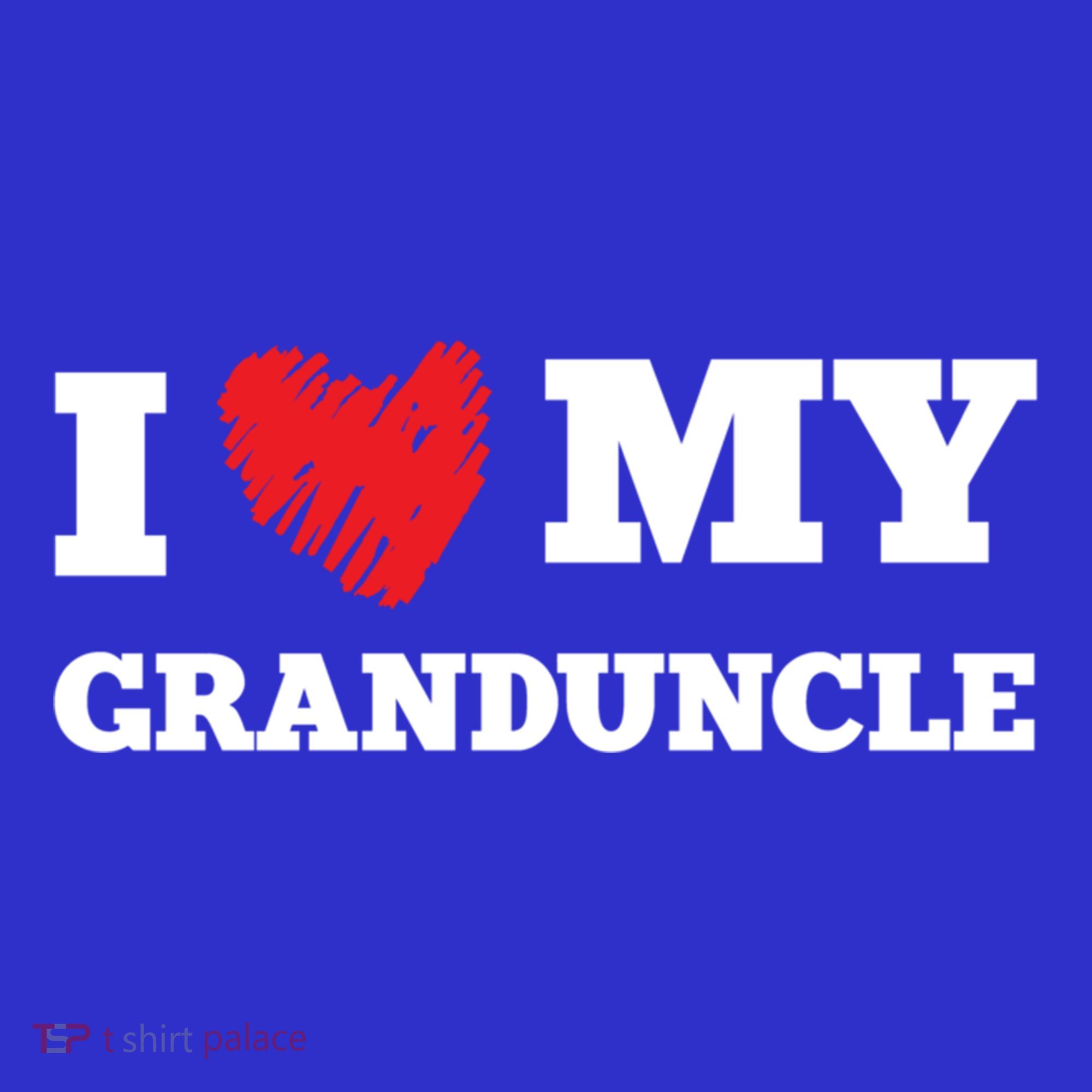 I Love My Granduncle Favorite Family Member Valentines Cute Gift Women's Tank Top