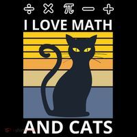 I Love Math And Cats Backpack thumb 2