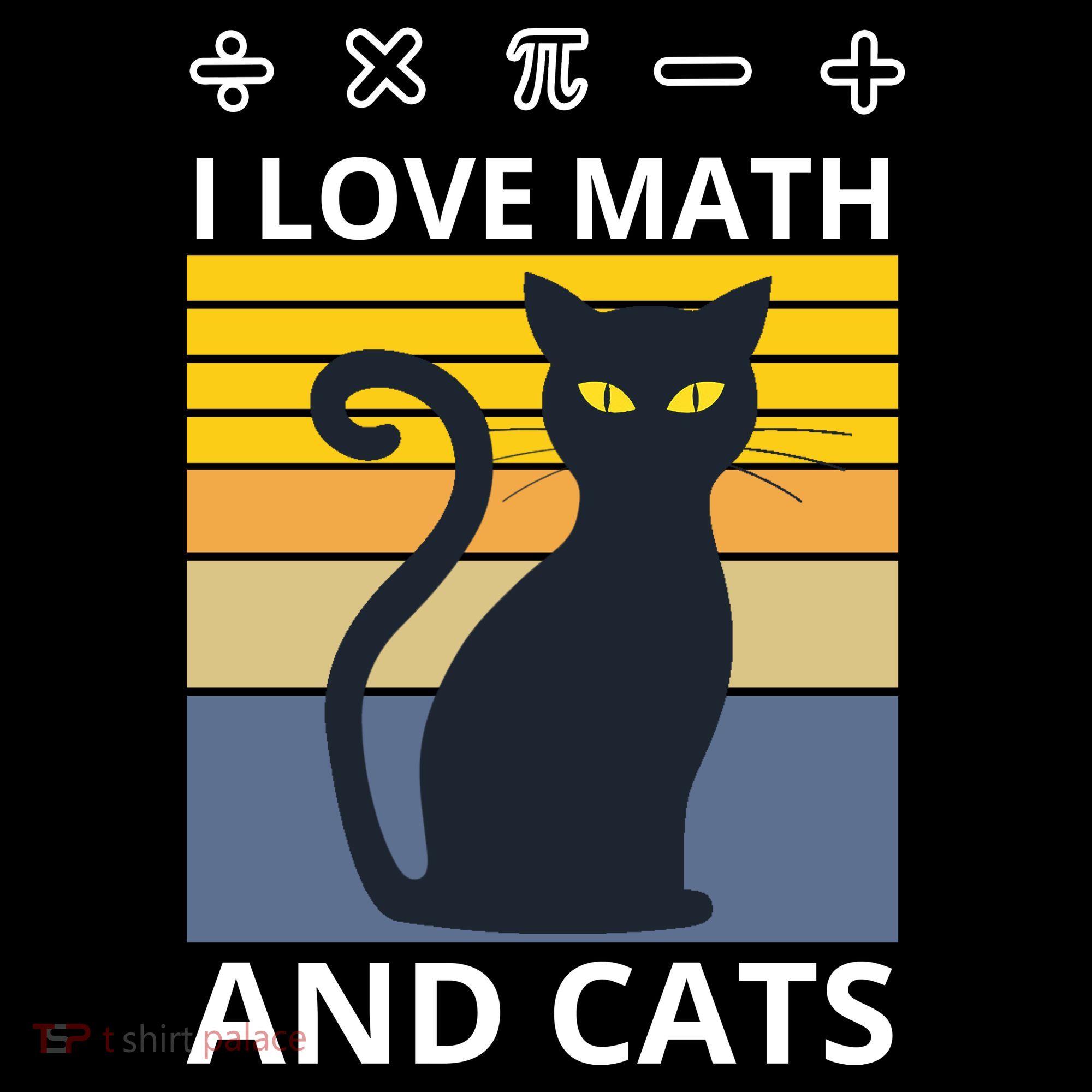 I Love Math And Cats Backpack