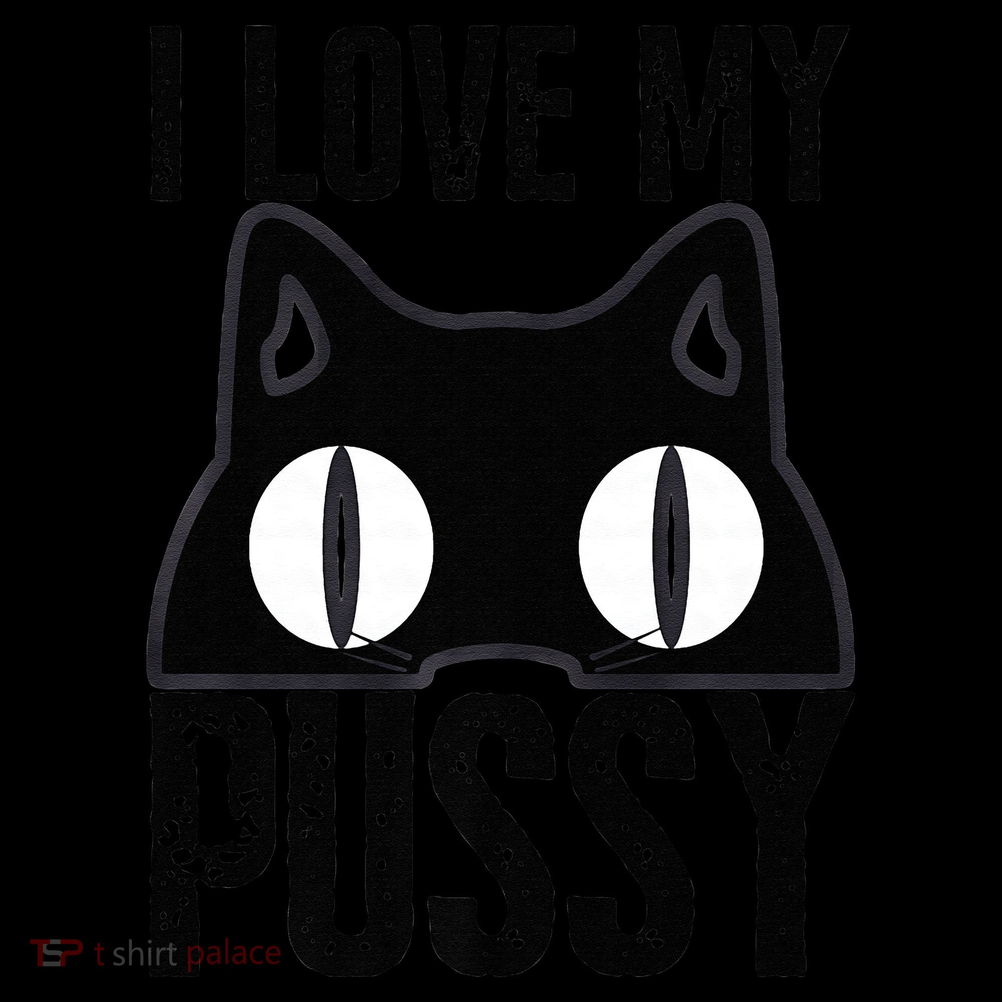 I Love My Pussy Cat Funny Halloween Cats Spiderweb Premium Coffee Mug