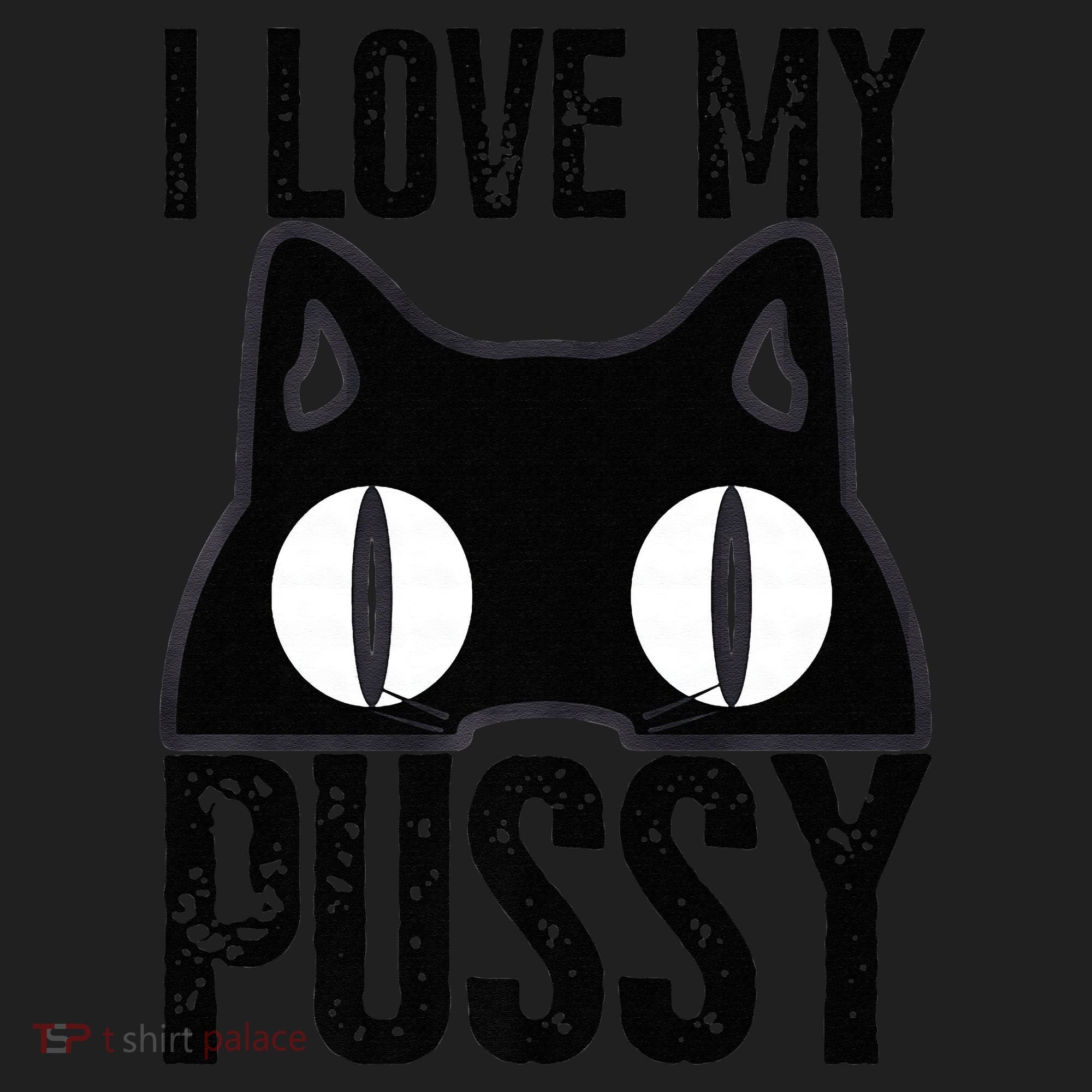 I Love My Pussy Cat Funny Halloween Cats Spiderweb Premium Hat