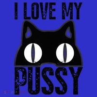 I Love My Pussy Cat Funny Halloween Cats Spiderweb Premium Sweatshirt thumb 3