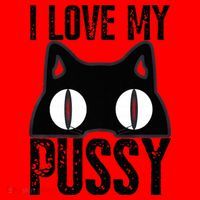 I Love My Pussy Cat Funny Halloween Cats Spiderweb Premium Santa Hat thumb 1