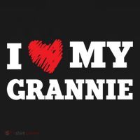 I Love My Grannie Favorite Family Member Valentines Gift Women's Hoodie thumb 2