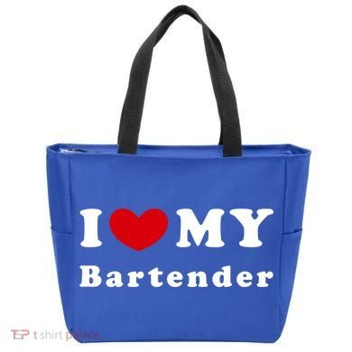 I Love My Bartender I Heart My Bartender Meaningful Gift Tote Bag