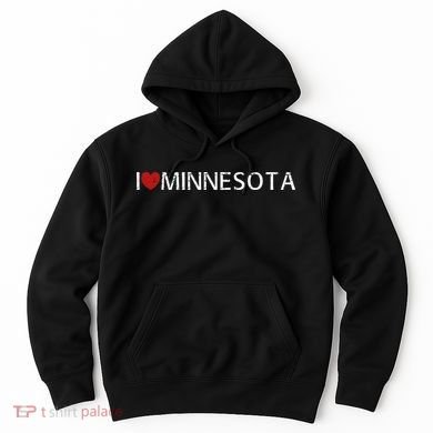 I Love Minnesota Hoodie