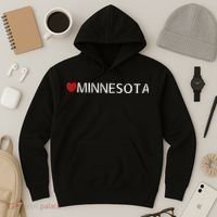 I Love Minnesota Hoodie thumb 3