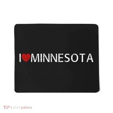 I Love Minnesota Mousepad