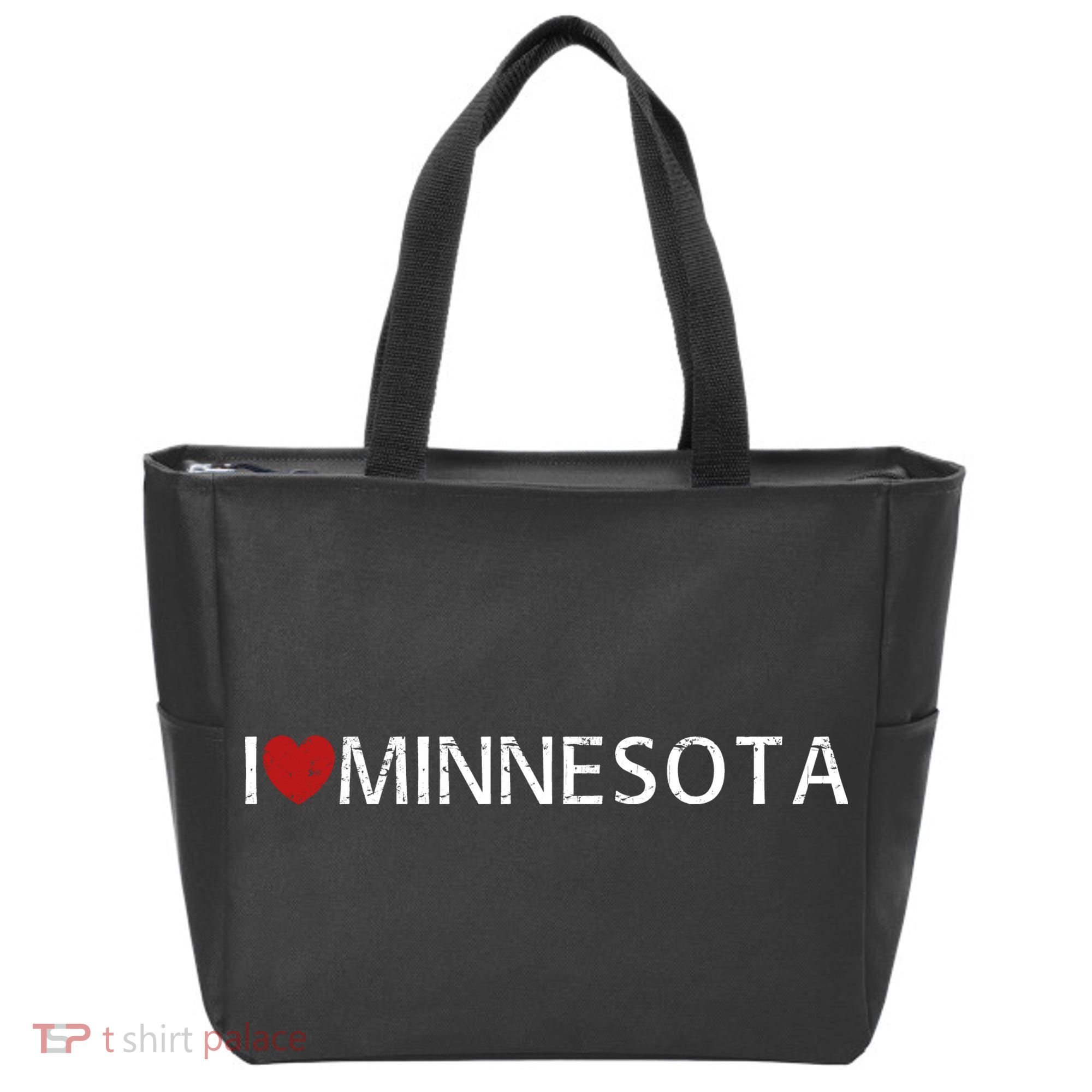 I Love Minnesota Tote Bag