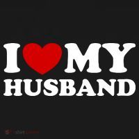 I Love My Husband Button thumb 1