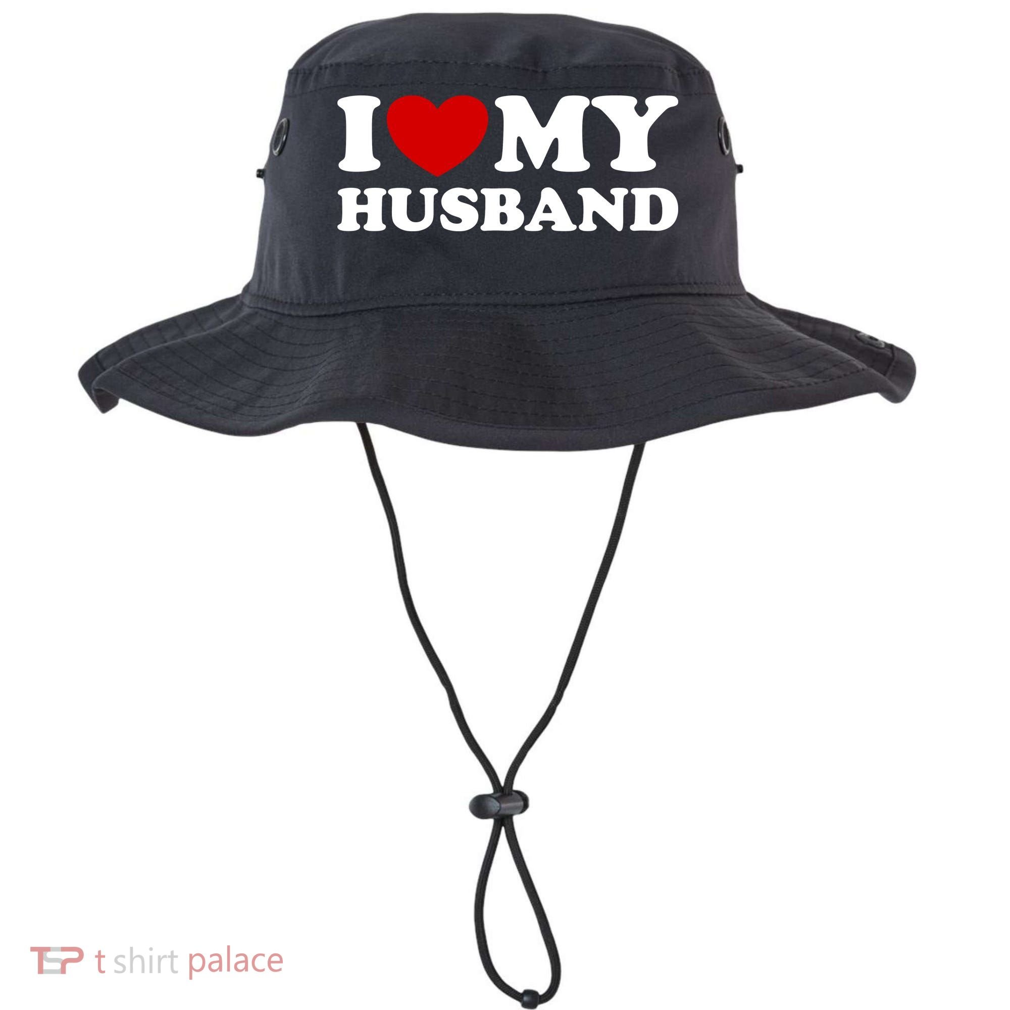 I Love My Husband Bucket Hat