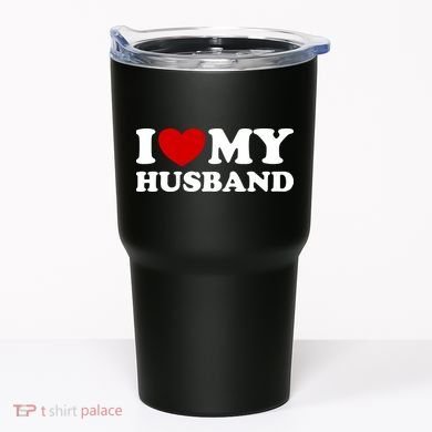 I Love My Husband Tumbler