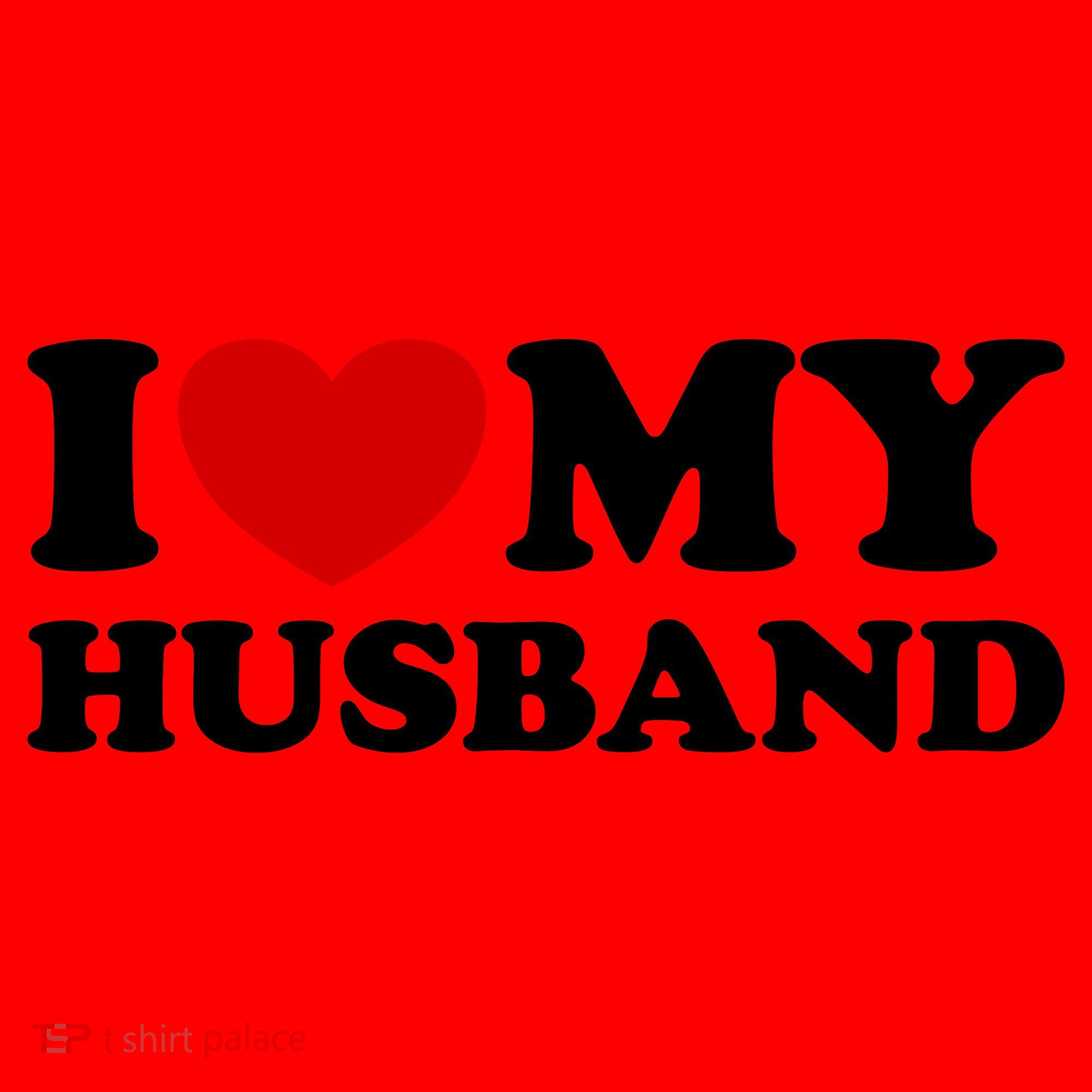 I Love My Husband Santa Hat
