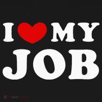 I Love My Job I Heart My Job Women's Hoodie thumb 2