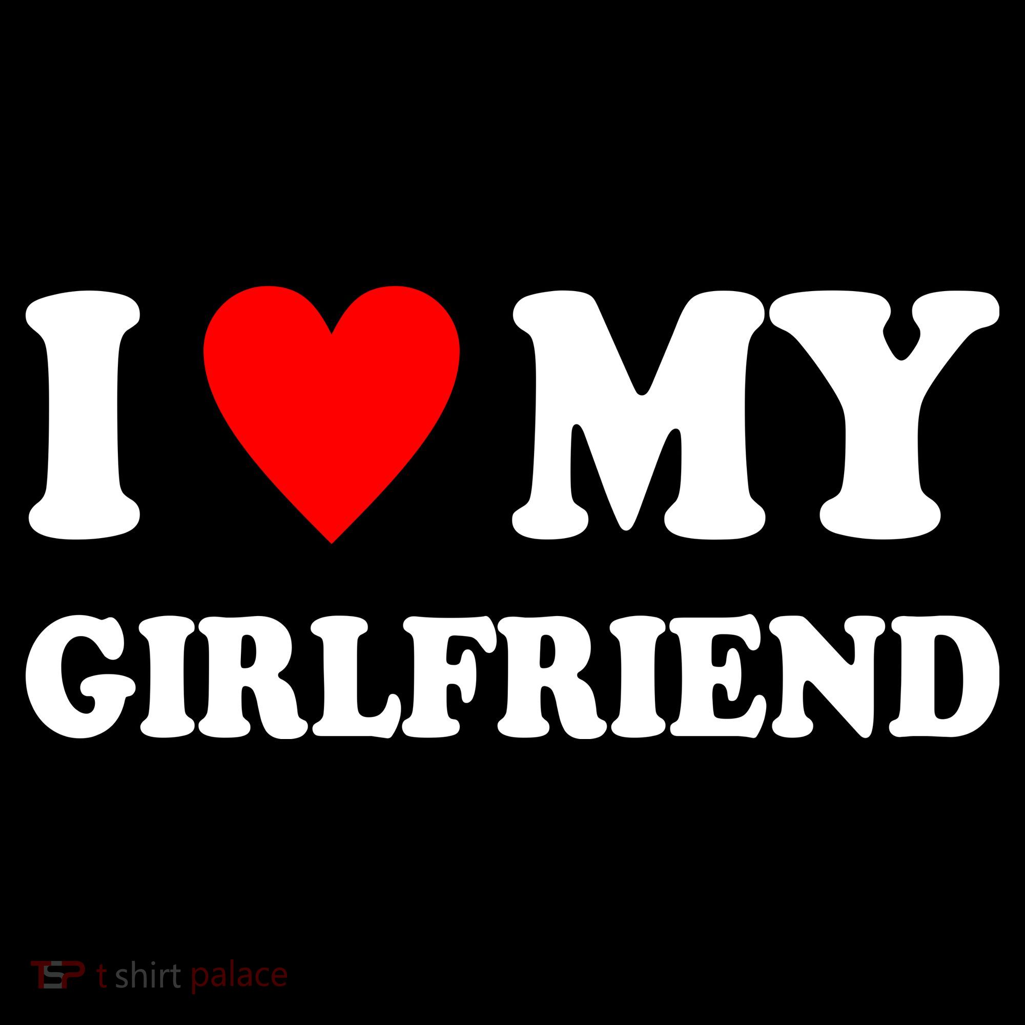 I Love My Girlfriend Heart Boyfriend Couples Women's Hoodie