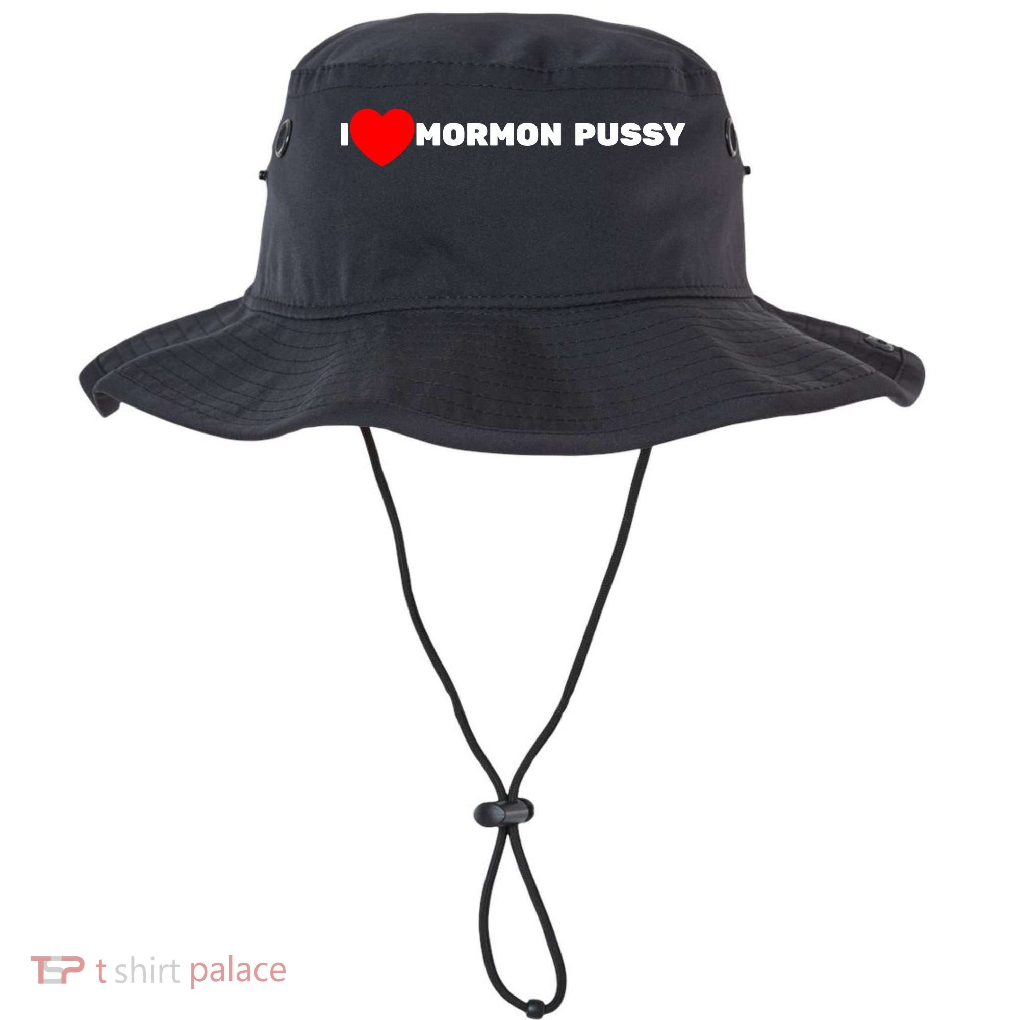 I Love Mormon Pussy Shirt Funny Meme Bucket Hat