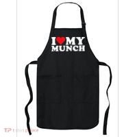 I Love My Munch I Heart My Munch For Munching Lover Apron thumb 0
