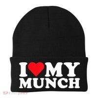 I Love My Munch I Heart My Munch For Munching Lover Beanie thumb 0